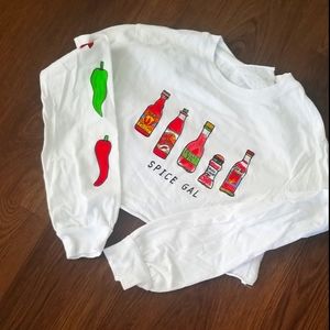 Tee and cake graphic tee